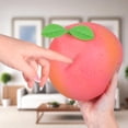 thumbnail image 3 of Squishy Extra Large Peach, Gag Gifts Funny Adult, Giant Stress Ball, Fidget Sensory Toy for Kids, ADHD Toys, 3 of 4