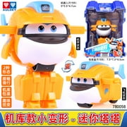 New Hot Super Wings 2" Scale Mini Transforming Anime Deformation Plane Robot Action Figures Transformation Toys Gifts For Kids
