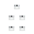 thumbnail image 1 of serony Refillable Matte Cosmetic Face Pots Convenient And Environmentally Friendly silvery 10g,1 5Set, 1 of 6
