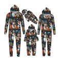 thumbnail image 5 of Penkiiy Family Christmas Onesies Matching Sets Pajamas Holiday Cute Print Pjs Hoodie Fleece Sleepwear for Couple and Kids 9 Years Multicolor, 5 of 5