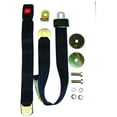 thumbnail image 2 of Crown Automotive Seat Belt BELT1B OEM Replacement; 2 Point; Latch; Black; Single, 2 of 3