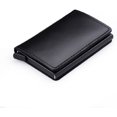 thumbnail image 2 of HSHDLDF Credit Card Holder RFID Blocking Wallet Slim Wallet Cowhide Leather Vintage Aluminum Business Card Holder, 2 of 7