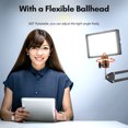 thumbnail image 3 of Mistaha Desktop USB Video Conference Lighting Kit with 1 * LED Video Light 3200K-5600K Dimmable, 3 of 8