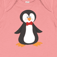 thumbnail image 4 of Inktastic Cute Penguin, Penguin With Red Bow Tie Boys or Girls Baby Bodysuit, 4 of 5