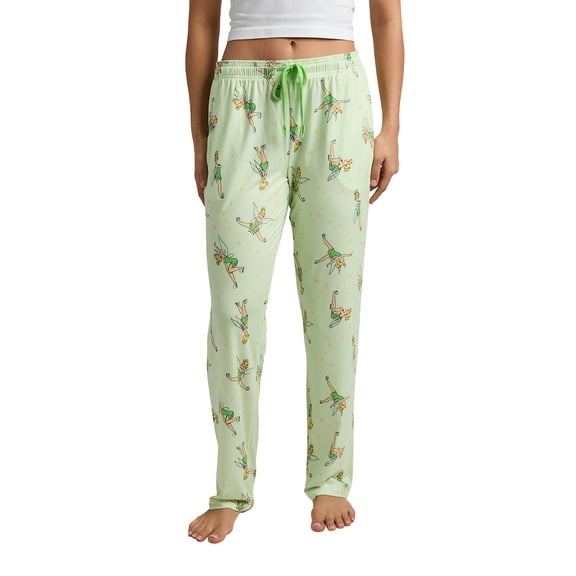 Disney's Tinker Bell All-Over Print Women's Sleep Pajama Pants -XXL