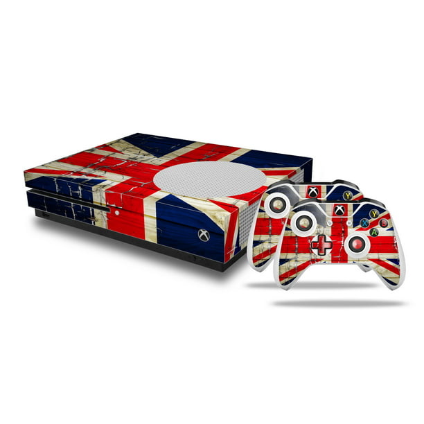 Painted Faded And Cracked Union Jack British Flag Decal Style Skin Set Fits Xbox One S Console And 2 Controllers Xbox System Sold Separately Walmart Com Walmart Com - roblox usa flag decal