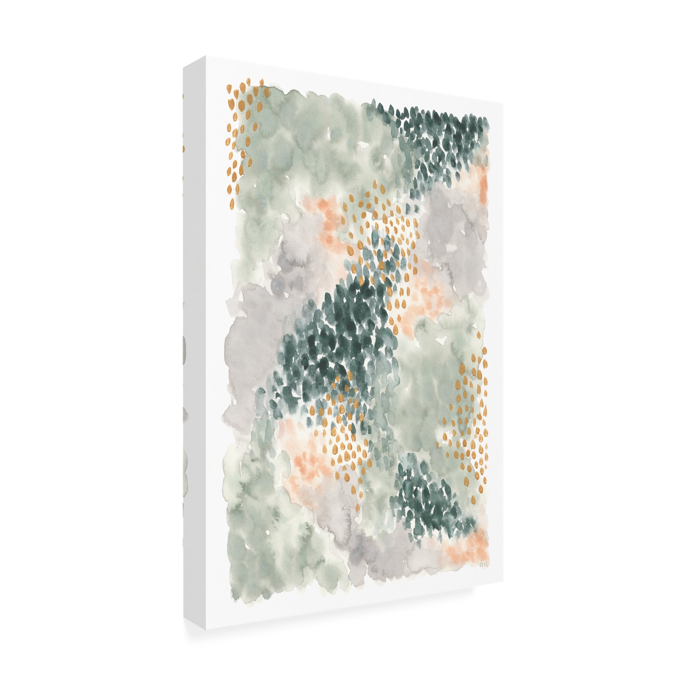 Laura Marshall 'Spring Blooms II' Canvas Art