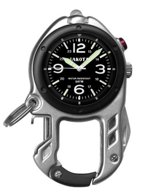 Dakota Watch Company - Dakota Watch Zip Clip-Color:Silver - Walmart.com ...