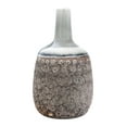 thumbnail image 1 of Bloomingville 8"H Stoneware Bud Vase with Long Neck & Crackle/Reactive Glaze Finishes (Each one will vary), 1 of 5