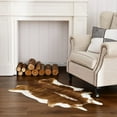 thumbnail image 2 of Noahas Faux Cowhide Area Rugs For Living Room, Bedroom,Office, 2.3'x3.6',Khaki, 2 of 7