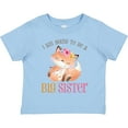 thumbnail image 3 of Inktastic I Am Going to Be a Big Sister - Floral Fox Girls Toddler T-Shirt, 3 of 5