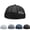 Black, variant on Men's Breathable Brimless Hat for Summer Outdoor Wear, Adjustable Lightweight