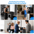thumbnail image 5 of Nepsam Bottom Loading Water Cooler for 5 Gallon Bottles, Stainless Steel, 3‑Temp Hot/Cold/Room, Safety Lock, Black, 5 of 9