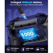 EUROA Switch 2 Pro Controller Compatible with Switch 2/Switch/Switch Lite/OLED, Turbo&Vibration