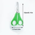 thumbnail image 3 of BAOPAI Complete Scissors Set with Measuring Ruler and Storage Bag for Office Home and Craft Use Durable Stainless Steel Blades with Comfortable Handles, 3 of 6