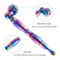 thumbnail image 2 of Muyoka Aleaci贸n de zinc Pipa de tabaco Colorida, Pipa de fumar desmontable Personal Classic Pipe Metal Art Decoraciones con caja de embalaje Regalo perfecto, 2 of 7