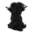 thumbnail image 6 of Highland Cow Brown Stuffed Animal Cute Stuff Fluffy Cattle Dolls Toys Figure Pillow Birthday Gifts for Kids Realistic Plush Decor, 6 of 7