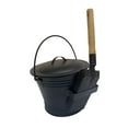 thumbnail image 4 of Cubo De Ceniza Con Pala De Hierro Para Chimenea, Ideal Para Fogatas Al Aire Libre Y Estufas De Leña., 4 of 8