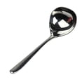 thumbnail image 5 of Kearding 1 Uds. Cuchara para sopa cuchara de acero inoxidable con acabado de espejo cuchara para sopa grande Buffet banquete cena vajilla utensilios de plateado y mango corto 2piezas Kearding CBP111630, 5 of 5