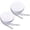White, variant on Durable 8mm Flat Shoelaces for Athletic and Casual Footwear Ideal Youth Sports Hiking Basketball Shoes