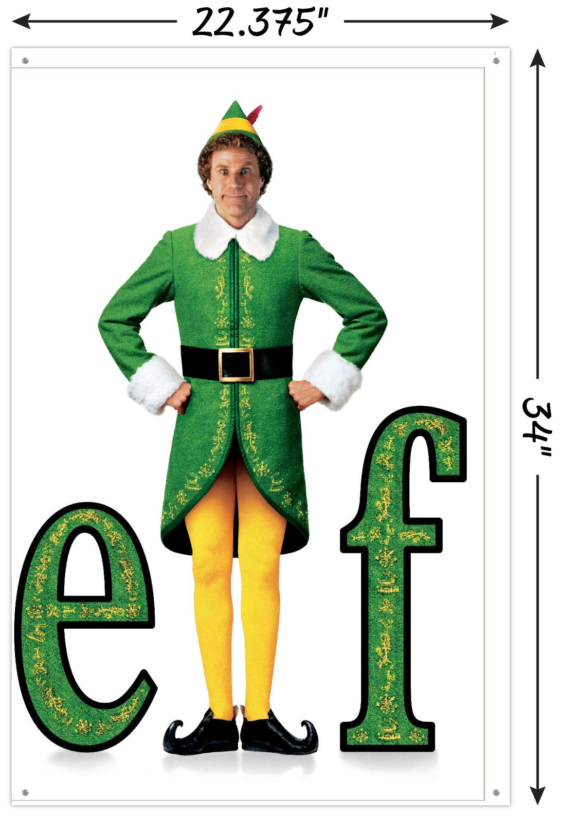 Elf - One Sheet Wall Poster with Push Pins, 22.375" x 34"