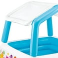 thumbnail image 3 of Intex 5.2ft x 5.2ft x 48in Inflatable Ocean Scene Sun Shade Kids Pool (2 Pack), 3 of 6