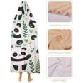 thumbnail image 4 of Wearable Blanket Hoodie for Adults & Kids, Cute Panda Robe Cloak Throw Poncho Flannel Warm Wrap Cape-C4-50x60, 4 of 6