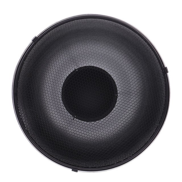 Dioche Diffuseur Réflecteur en Aluminium 41cm/16 Pouces avec Abat-Jour Réflecteur en Tissu Doux pour Studio Stroboscopique