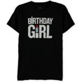 thumbnail image 1 of Everydaze My Birthday - Camiseta gráfica con cuello redondo para mujer, color negro, extragrande Everydaze My Birthday Camiseta gráfica, 1 of 1