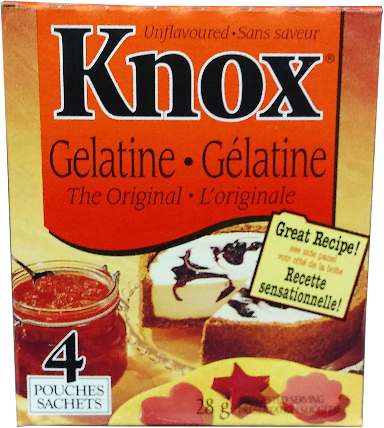 Knox Gelatin, Unflavoured, 28g Walmart Canada
