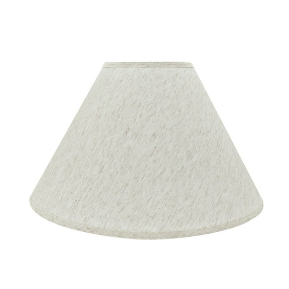 Aspen Creative 32772 Transitional Hardback Empire Shaped Spider Construction Lamp Shade in Beige, 18" wide (7" x 18" x 12 1/2")