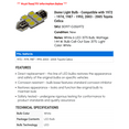 thumbnail image 2 of Dome Light Bulb - Compatible with 1972 - 1974, 1987 - 1993, 2003 - 2005 Toyota Celica 1973 1988 1989 1990 1991 1992 2004, 2 of 2