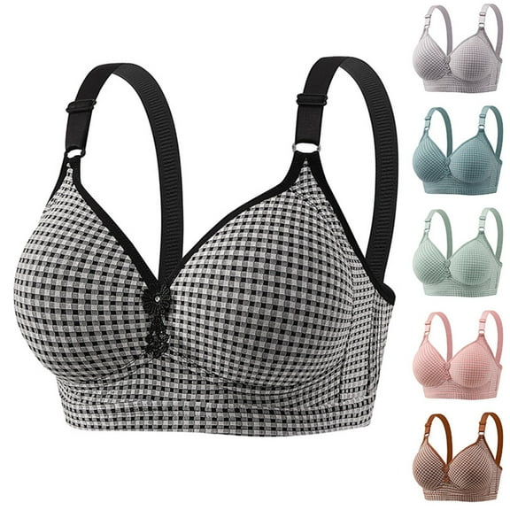 Ahuyic Summer Womens Bras,Plus Size Bras for Women,Women Lingerie Set Sexy Lace Sling Bra Summer Thin Lingerie Underwear