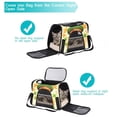 thumbnail image 5 of St. Patrick's Day Premium Fabric Dog Carrier - 17x10x11.8 in - 900D Oxford Cloth, Sherpa Base - Pet Travel Bag with Nylon Webbing Straps, 5 of 7