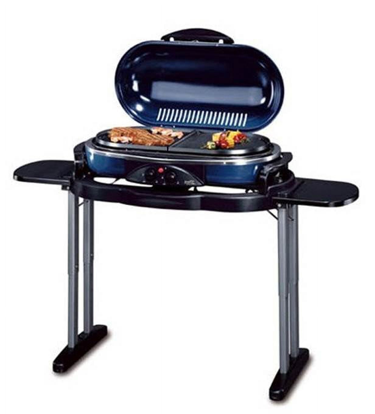 COLEMAN Camping Tailgating Portable Standup Propane Blue RoadTrip LX Party Grill Walmart