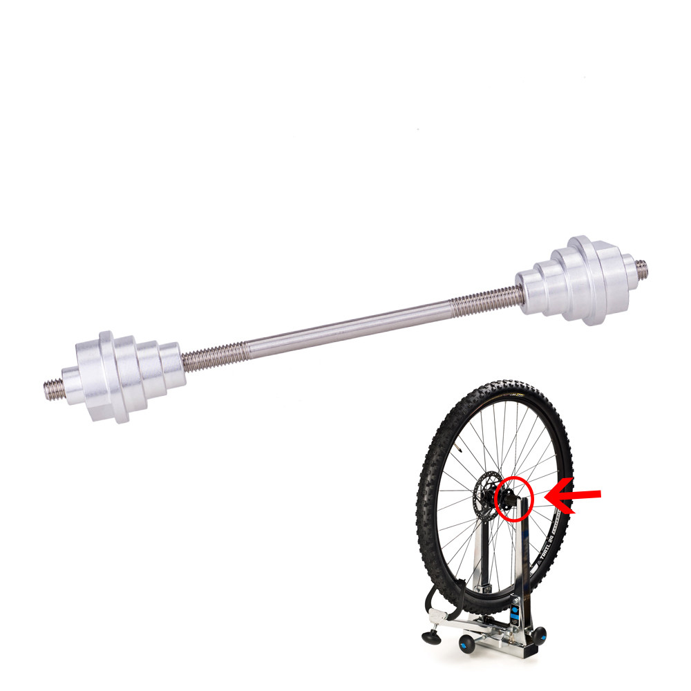Bike Wheel Truing Stand Adapter Tool For Hub 12/15/20mm Axles Bicycle