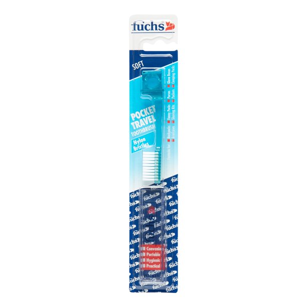 Fuchs Pocket Nylon Toothbrush, Soft