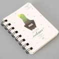 thumbnail image 1 of 1x A7(8x10.5cm) Size Spiral Notebook, 160 Pages Loose-leaf Notebook Notepad, for Office Supplies(Cactus), 1 of 5
