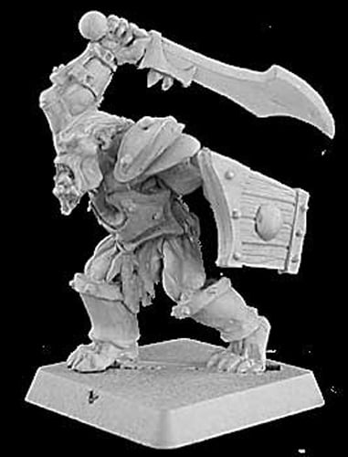 Reven Unpainted Mini Reaper Miniatures Kak'urgh Reven Captain #14194 Warlord 