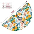 thumbnail image 3 of Rateoe Colorful Fruits Print Christmas Tree Skirt 36" for Xmas Holiday New Year Party Circle Tree Mat Ornaments Decoration, 3 of 7