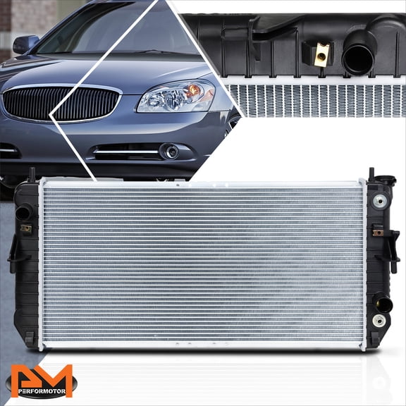 PM PERFORMOTOR Aluminum OE Replacement Cooling Radiator for 06-08 Buick Lucerne 3.8 AT DPI-2854