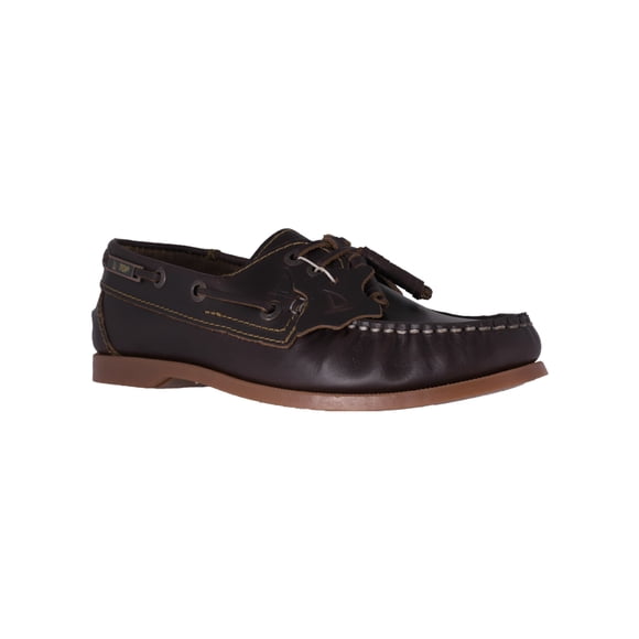Zapato estilo Top Sailer, piel genuina, náutico, proceso artesanal, color caoba talla 22 Top Sailer Clásico, náutico, casual