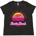 thumbnail image 3 of Inktastic Summer Enjoy the Sunshine Destin Beach Florida in Pink Women's Plus Size T-Shirt, 3 of 5
