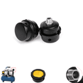 thumbnail image 1 of Piezas de compresor de aire de 16mm, filtro de admisión de compresor de aire de Metal, silenciador, cable negro, 2 uds. brillar Electrónica, 1 of 5