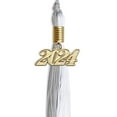 thumbnail image 4 of Endea Graduation Grey/White Graduation Tassel with Gold Date Drop, 4 of 11