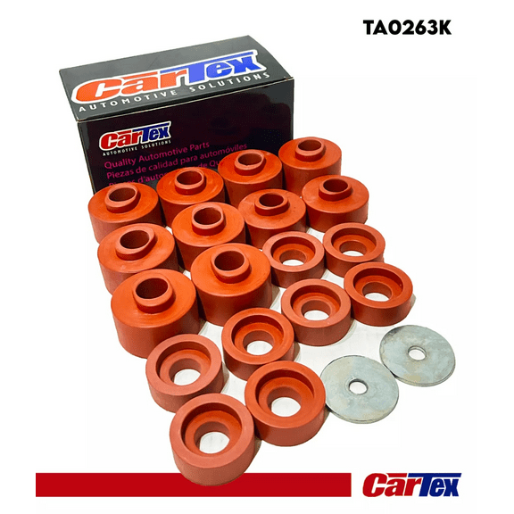 20pcs Body Mount Bushing Kits for Ford Truck Super Duty F-250, F-350 2WD 4WD
