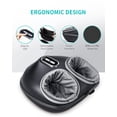 thumbnail image 4 of Masajeador de pies Nekteck Shiatsu con calor, compresión de aire, gris, 4 of 9