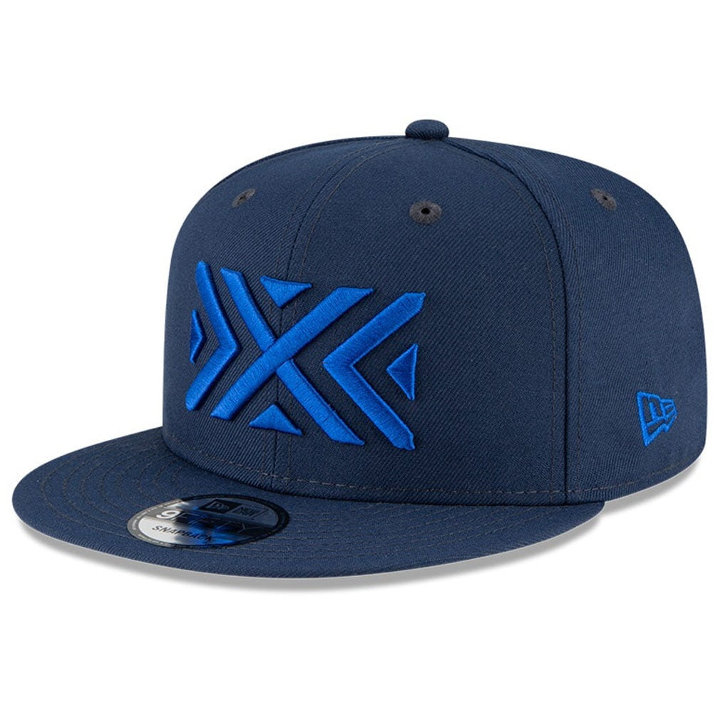 Men's New Era Navy New York Excelsior Buttonless 9FIFTY Snapback Hat - OSFA