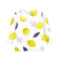 thumbnail image 3 of CCRFTGI Cute Teen Girl Shirts Size 10-12 Summer 3/4 Sleeve Fruit Print Tee Tops Casual Soft Lightweight Big Sister Outfit Crew Neck T-Shirts White 11-12 Years, 3 of 4