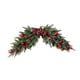 thumbnail image 5 of Corona navideña artificial Strade Fareast Limited adorno navideño 87cm x 35cm, 5 of 8